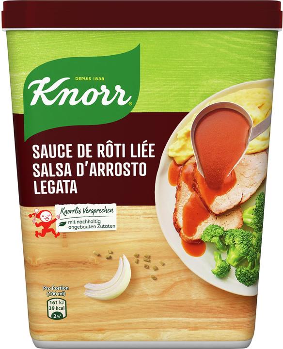 Actual product image Knorr Gravy granules can, dark gravy for meat dishes, ideal seasoning for beef (850 g)