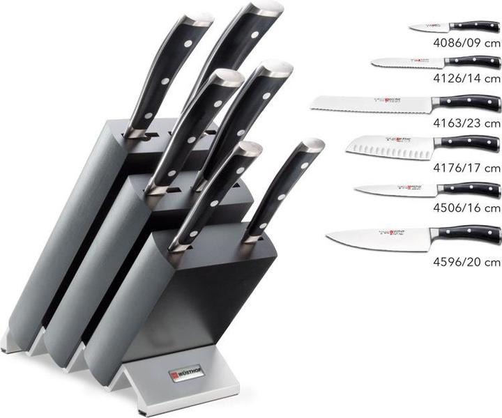 Image du produit Wüsthof Classic Ikon Bloc à couteaux avec pièces Frêne