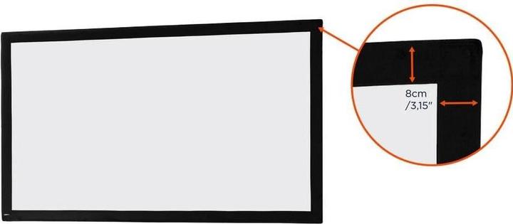 Produktbild Celexon Tuch für Faltrahmen Leinwand (92", 16:9)