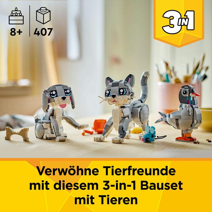 Actual product image LEGO Graue Katze (31163, LEGO Creator Expert)
