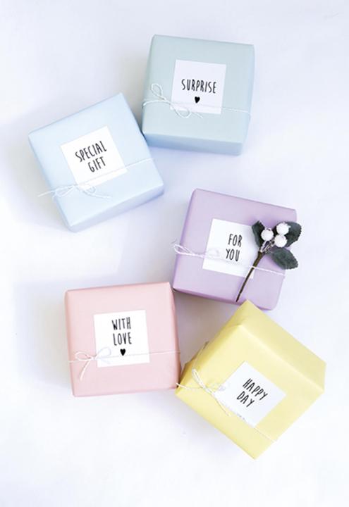 Image du produit Clairefontaine Tiny Rolls pastel (Papier cadeau, 1 x)