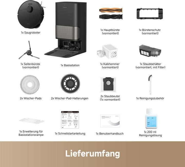 Immagine prodotto Dreame L40s Pro Ultra Black (Robot aspirapolvere)