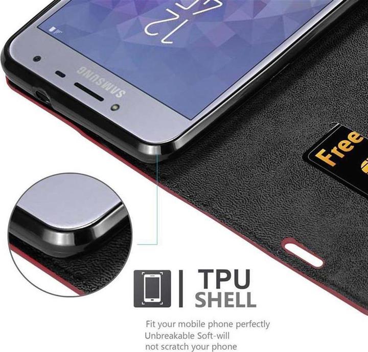 Produktbild Cadorabo Book Invisible Magnet Cover (Samsung Galaxy J4 (2018))