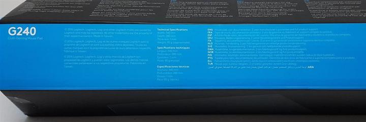 Actual product image Logitech G G240 (M)