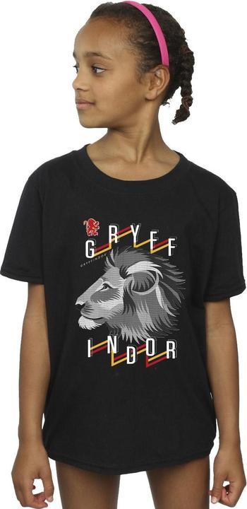 Immagine prodotto Gryffindor Lion Icon Maglietta Ragazze (104)