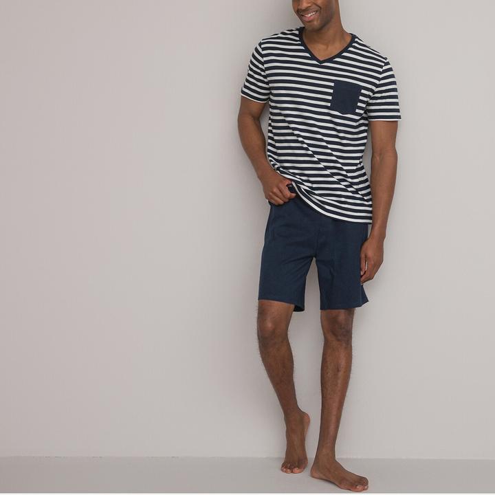 Produktbild La Redoute Collections Kurzpyjama aus Baumwoll-Jersey (XXL)