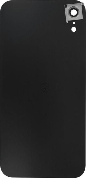 Actual product image OEM Replacement iPhone XR Back Cover black, without logo (iPhone XR)
