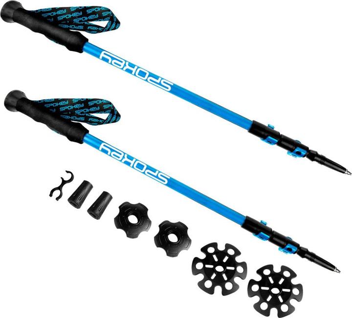 Actual product image Spokey Kije trekkingowe Carbon (135 cm)