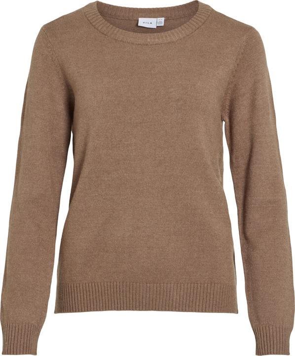 Vila Rundhalsausschnitt Strickpullover
