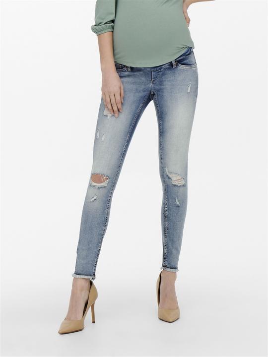 Produktbild Only Maternity Mama OLMBlush Life Mid Raw Ankle Skinny Fit Jeans (32)