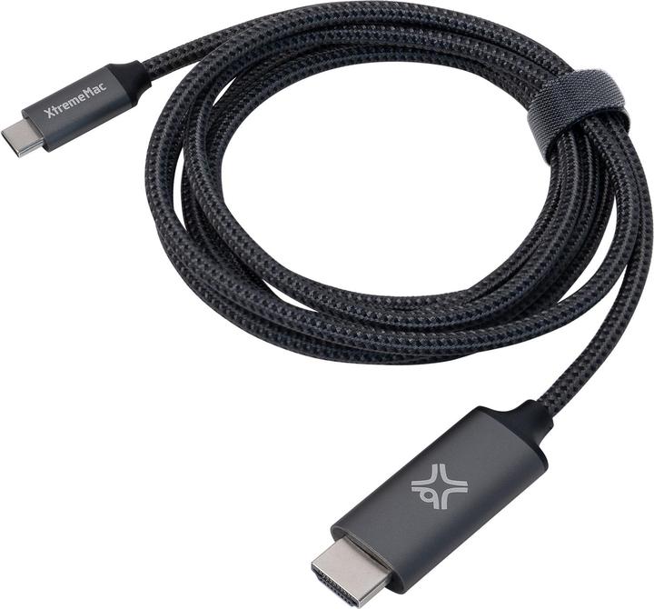 Actual product image XtremeMac USB C - HDMI (type A) (2 m, HDMI, USB Type C)