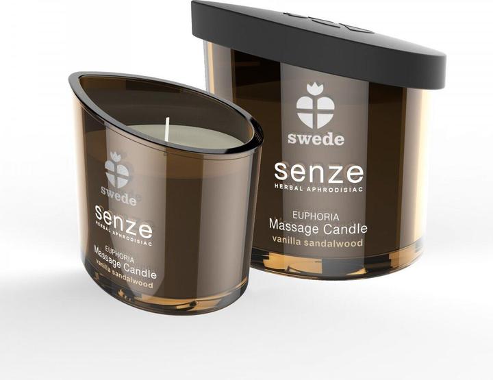 Productafbeelding Swede Senze Euphoria Massagekaars Vanille Sandelhout 150 ml (150 ml)