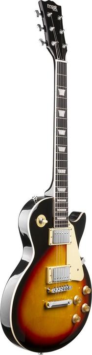 Actual product image Max Electric Guitar GigKit - Sunburst (Electric guitars set, Body: Lime, Neck: Lime, Fingerboard: basswood)