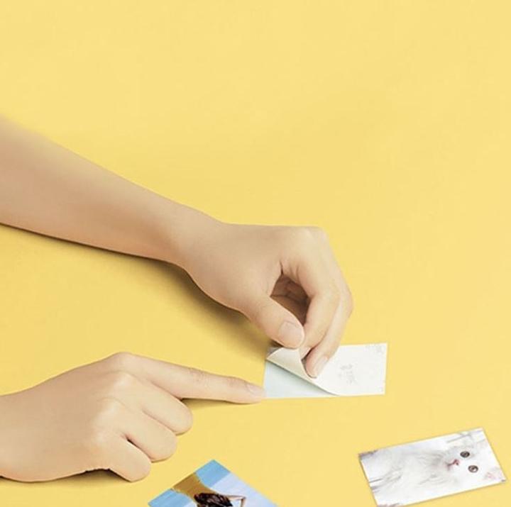 Actual product image Xiaomi Mi Portable Photo Printer Paper (287 g/m², 50 x 76 mm, 20 x)