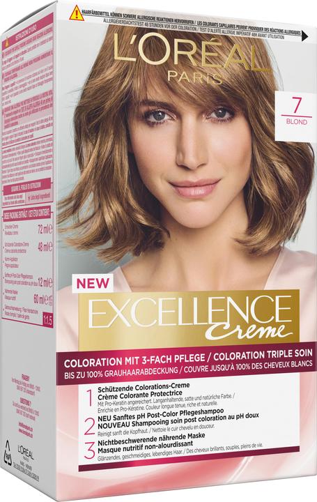 Produktbild L'Oréal Paris Excellence Cream (7 Mittelblond)