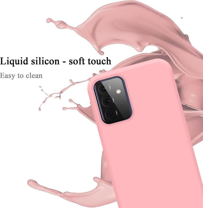 Immagine prodotto Cadorabo Copertura della cassa del silicone liquido TPU (Samsung Galaxy A72 5G, Samsung Galaxy A72)