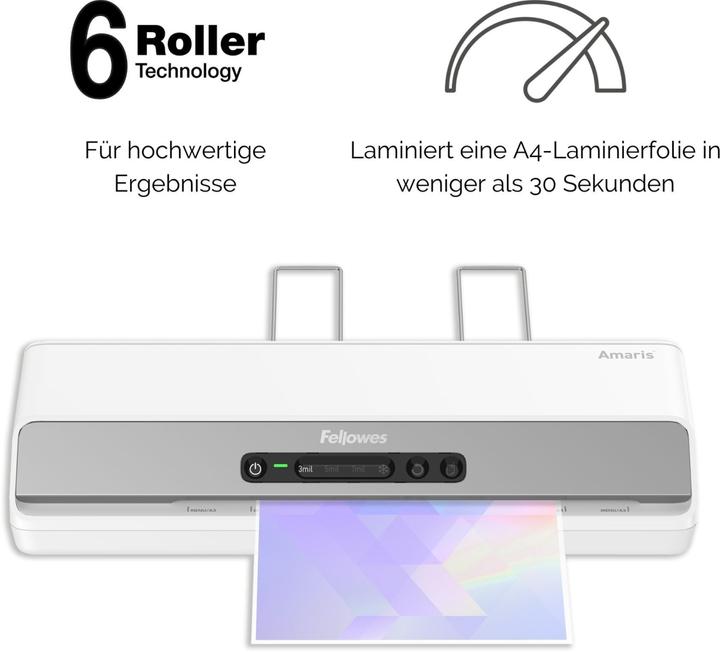 Image du produit Fellowes Plastifieuse Amaris (175 µm, A3)