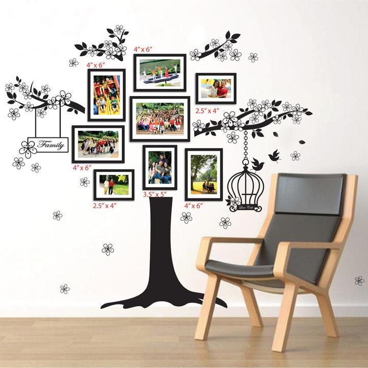 Image du produit Walplus Cadre photo Birdcage (90 x 90 cm)