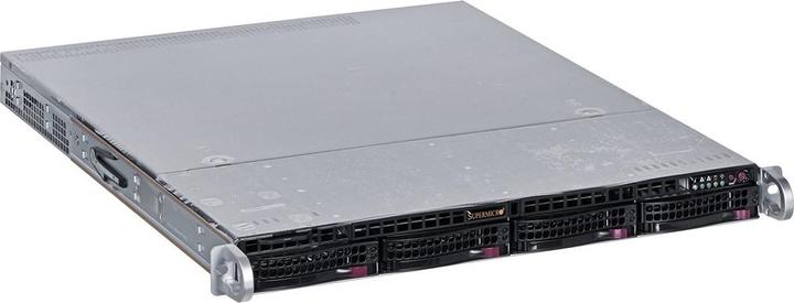 Actual product image Supermicro 1U CHASSIS 4X3.5HS SAS3/SATA3