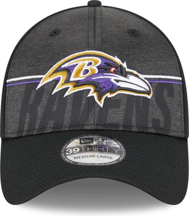 Produktbild New Era 39Thirty Cap - TRAINING 2023 Baltimore Ravens - L/XL (L)
