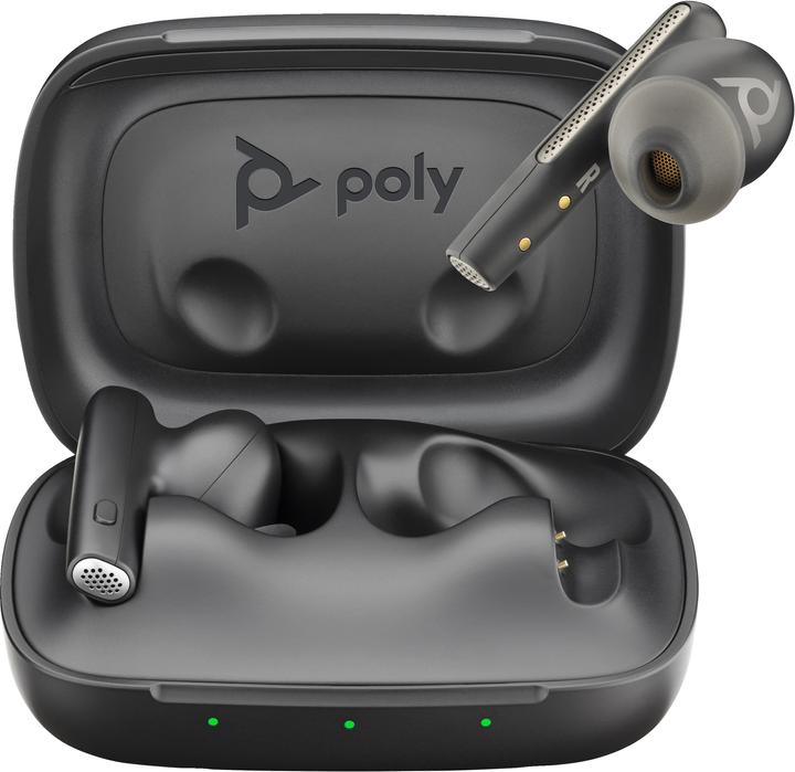 Image du produit Poly Écouteurs Voyager Free 60 UC carbone noir (ANC, 12 h, Sans fil)