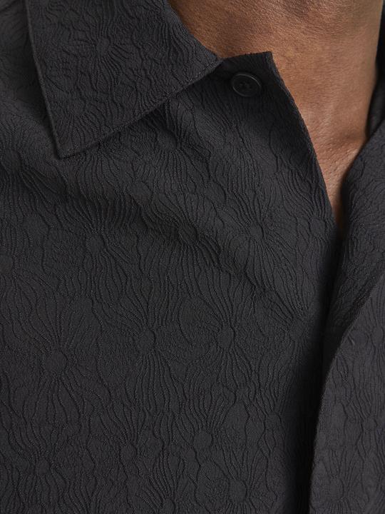 Actual product image Jack & Jones Jprblatrend Jacquard L/S Shirt Styd Aw24 (XL)