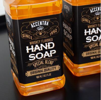 Actual product image Accentra Hand Soap Special Blend 8155476 Scent: Whiskey 480ml (Liquid soap, 480 ml)
