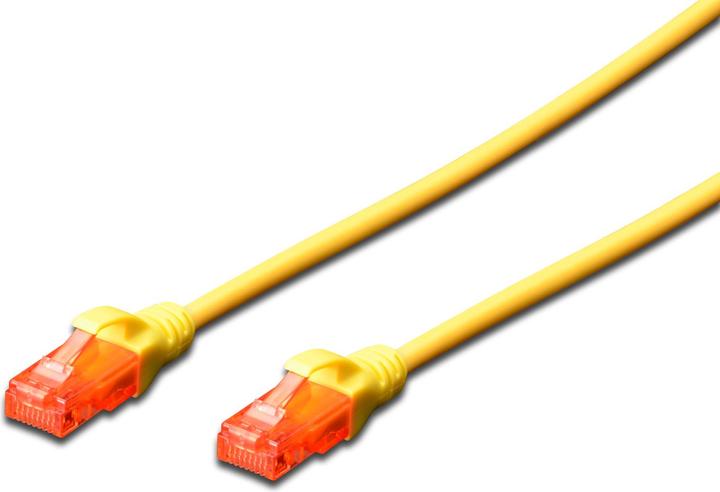 Actual product image Digitus CAT 6 U/UTP patch cord - LSZH (U/UTP, CAT6, 1 m)