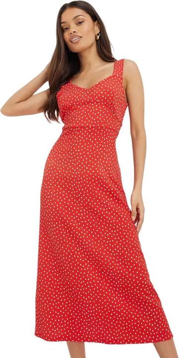 Immagine prodotto Dorothy Perkins Vestito Midi Piccola A Pois Bretelle Donna (40 D)