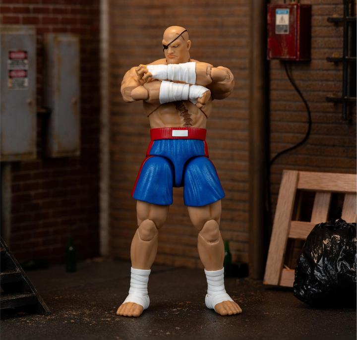 Immagine prodotto Jada Figura di Street Fighter II Sagat da 7,5 pollici