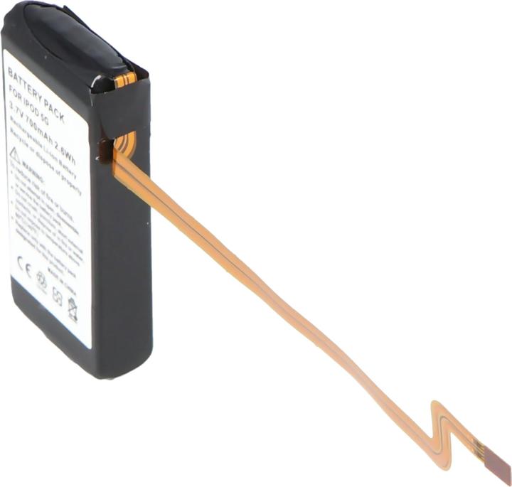 Produktbild AccuCell Akku Apple iPod 5G video 60GB 616-0232