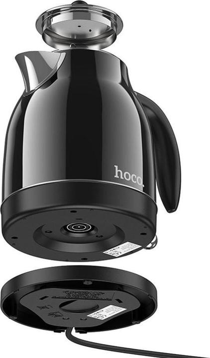 Actual product image Hoco Other retro electric kettle 1,7L HE10 black (1.70 l)