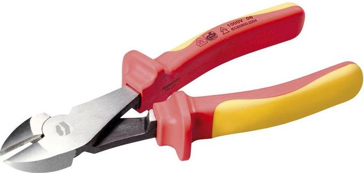 Produktbild Toolcraft TO-8096811 VDE Kraft-Seitenschneider mit Facette 180 mm (180 mm)