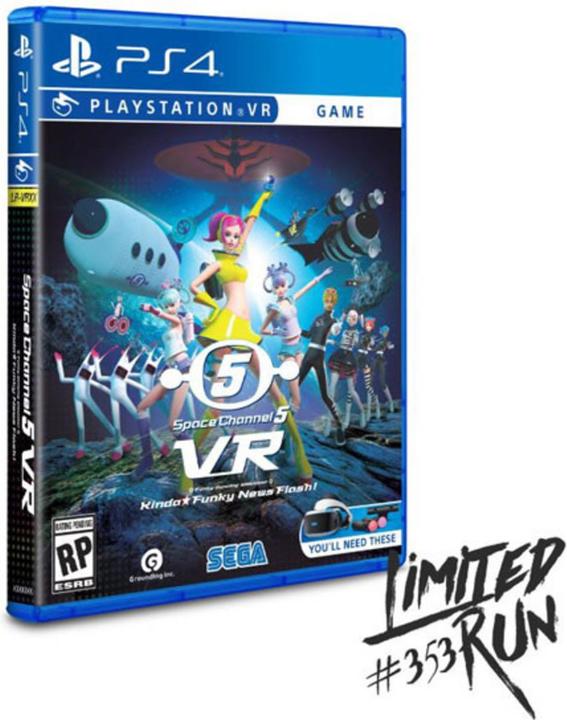 Image du produit Limited Run Space Channel 5 VR Kinda Funky News Flash! ( #353) (Importation) (PS4, EN)