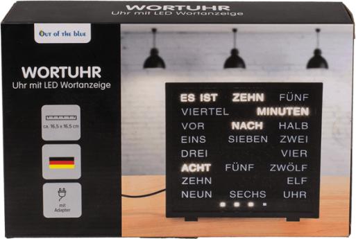 Image du produit Ootb Horloge avec affichage du mot allemand