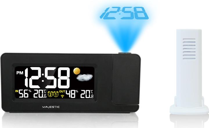 Produktbild Majestic Neu WT-249 Digitaler Wecker Schwarz