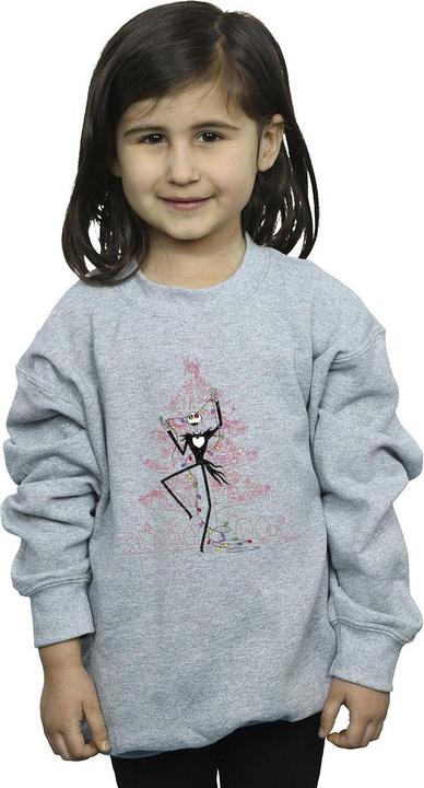 Image du produit Disney - Sweat THE NIGHTMARE BEFORE CHRISTMAS TREE PINK - Fille (152, 158)