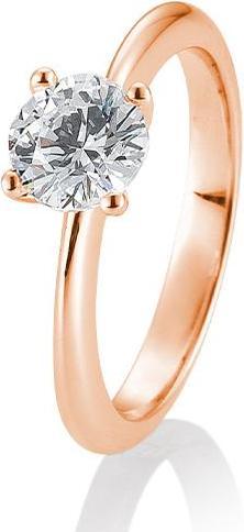 Actual product image Breuning 4 prong set 0.80-1.50 ct. (48, 585/14 K Gold)