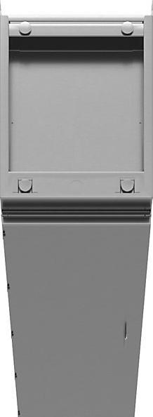 Actual product image kaiserkraft Stainless steel clean room tall cabinet (40 x 58.5 x 200 cm)