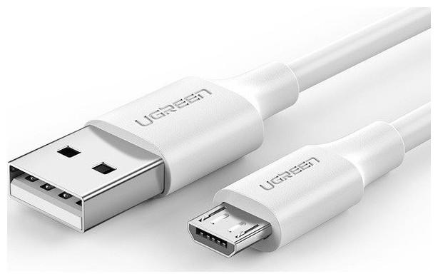 Immagine prodotto Ugreen Cavo micro USB QC 3.0 2.4A 2m (bianco) (2 m)