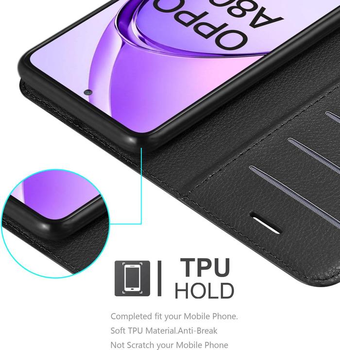 Actual product image Cadorabo Case for Oppo A80 with Stand function (Oppo A80)