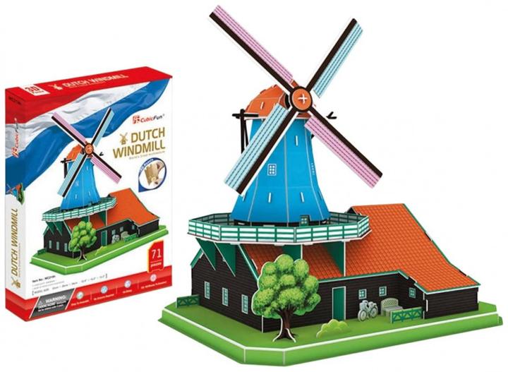Immagine prodotto Cubicfun PUZZLE 3D Mulino a vento olandese Kit XL (71 pezzi)