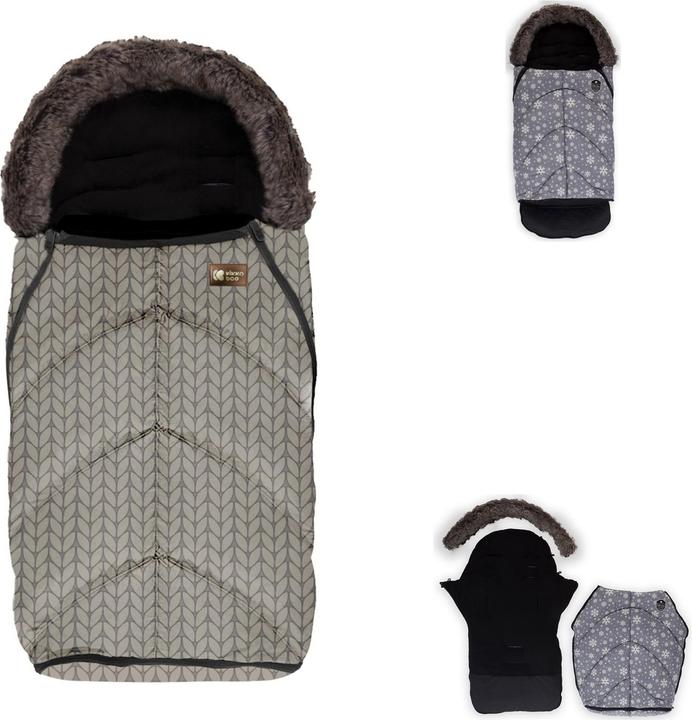 Produktbild Kikkaboo Fusssack Shiny Nylon Kinderwagen