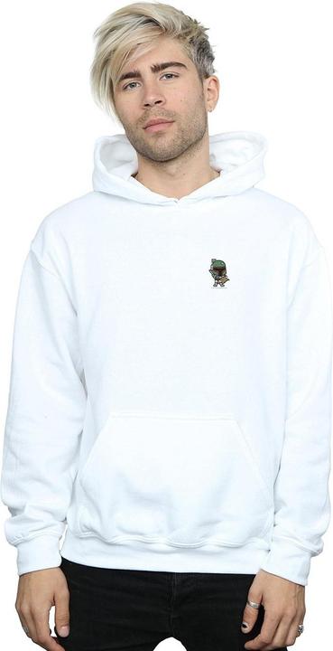 Immagine prodotto Star Wars Boba Fett Chest Print Felpa con Cappuccio Uomo (L)