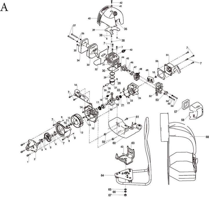 Produktbild Scheppach Mfh5300-4bp (Trimmfaden, Metallschneideblatt)