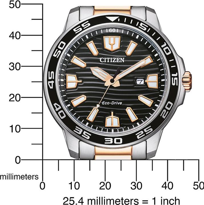 Image du produit Citizen Eco-Drive - AW1524-84E (Montre analogique, 46 mm)