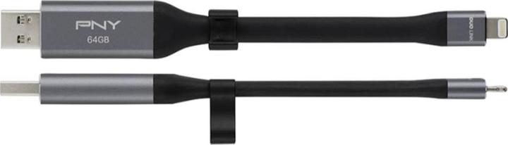 Image du produit PNY DUO-LINK OTG USB 3.0 64GB (64 Go, USB-A)
