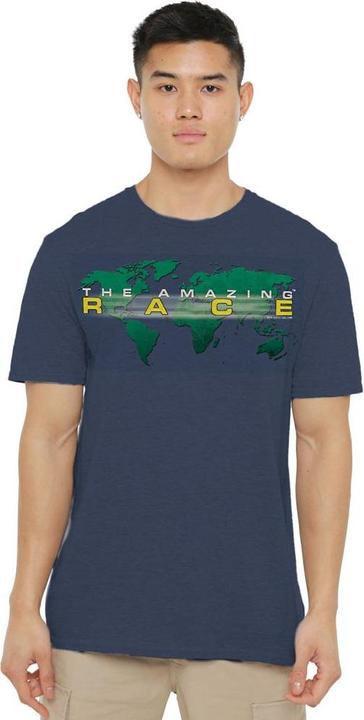 Actual product image The Amazing Race Unisex Adult Around the World T-Shirt (S)
