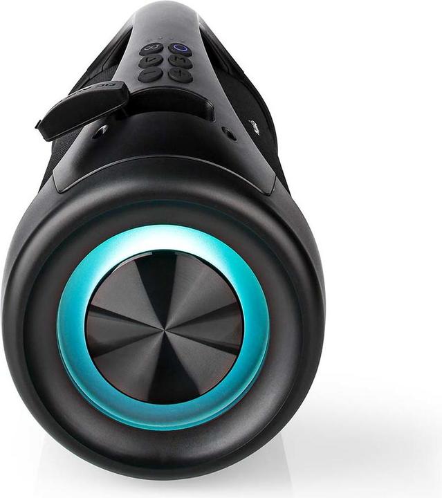 Immagine prodotto Nedis Bluetooth® Party Boombox 6 ore 2.0 50 W Riproduzione multimediale: AUX/USB IPX5 Maniglia di (6 h, Batteria ricaricabile)