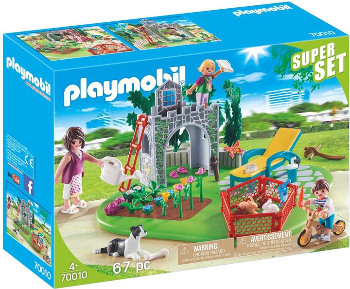 Produktbild Playmobil SuperSet Familiengarten (70010)